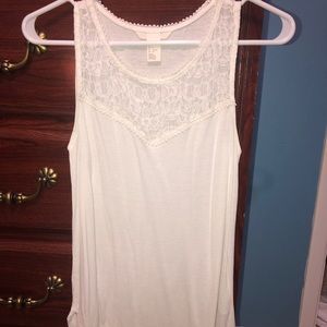 White Lace Top